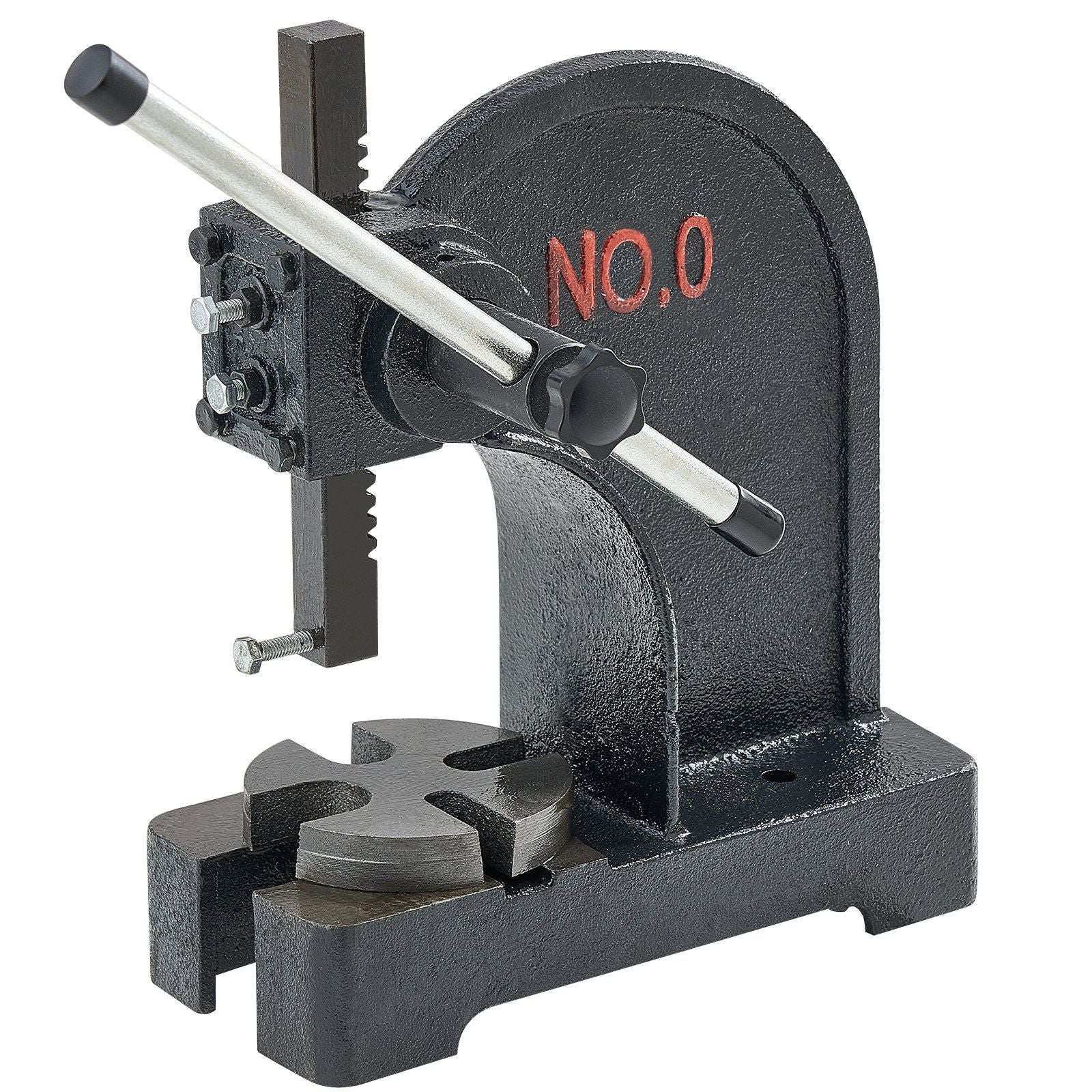 Arbor Press, 0.5 Ton Manual Arbor Press, 11.68" Maximum Height, Cast Iron Heavy-duty Manual Desktop Arbor Press, Precision Hand Press for Stamping, Bending, Stretching, Forming