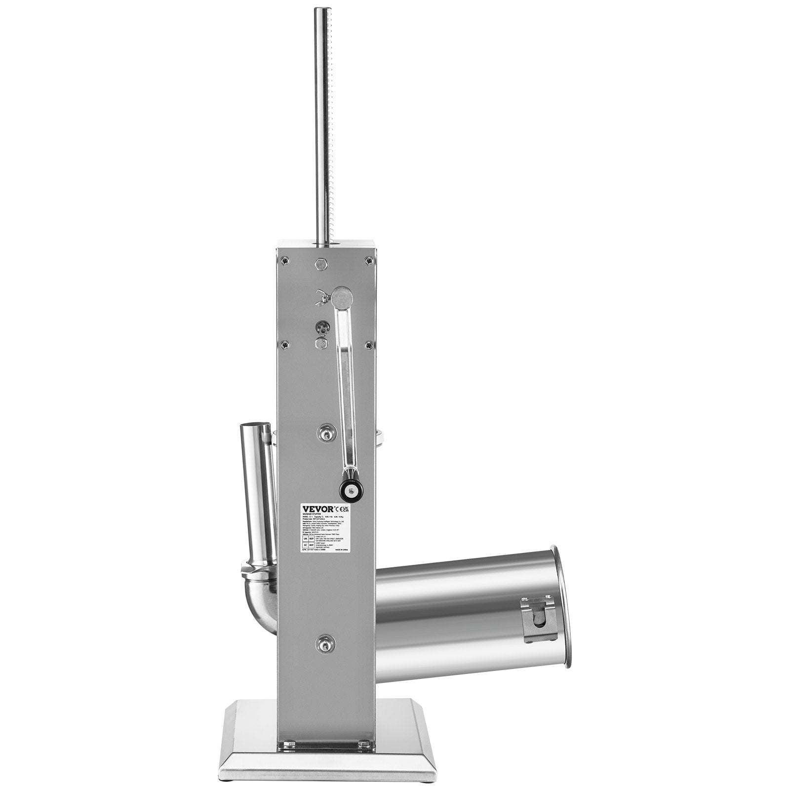 VEVOR Sausage Stuffer 8LBS/5L Capacity Homemade Sausage Maker Stainless Steel