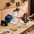 VEVOR Belt Grinder Sander, 72 x 2-Inch Variable Speed Belt Polisher with VFD, 1500W 2HP Polishing Grinding Machine with 3 Grinding Moulds & 3PCS Sanding Belts for Metalworking, Knife Making