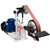 VEVOR Belt Grinder Sander, 72 x 2-Inch Variable Speed Belt Polisher with VFD, 1500W 2HP Polishing Grinding Machine with 3 Grinding Moulds & 3PCS Sanding Belts for Metalworking, Knife Making