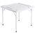 VEVOR Mahjong Table, Square 4 Player Folding Card Table with 4 Cup Holders & 4 Chip Trays, Portable Domino Game Table with 1 Set of Dominoes for Mahjong Poker Puzzles, 90 x 90-inch, White