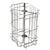 VEVOR Manual Honey Extractor, 2/4 Frames Honey Spinner Extractor, Stainless Steel Beekeeping Extraction, Honeycomb Drum Spinner with Lid, Apiary Centrifuge Equipment with Height Adjustable Stand