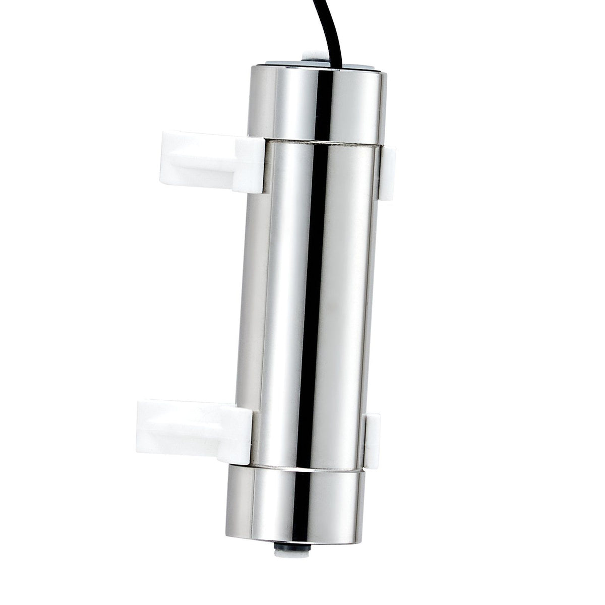 UV Water Purifier, 8W 1GPM, 220V Versatile Ultraviolet Water Purifier Filter with Stainless Steel Housing, Whole House UV Water Filter with Quartz Sleeve Fit for Shower/Drinking/Cleaning