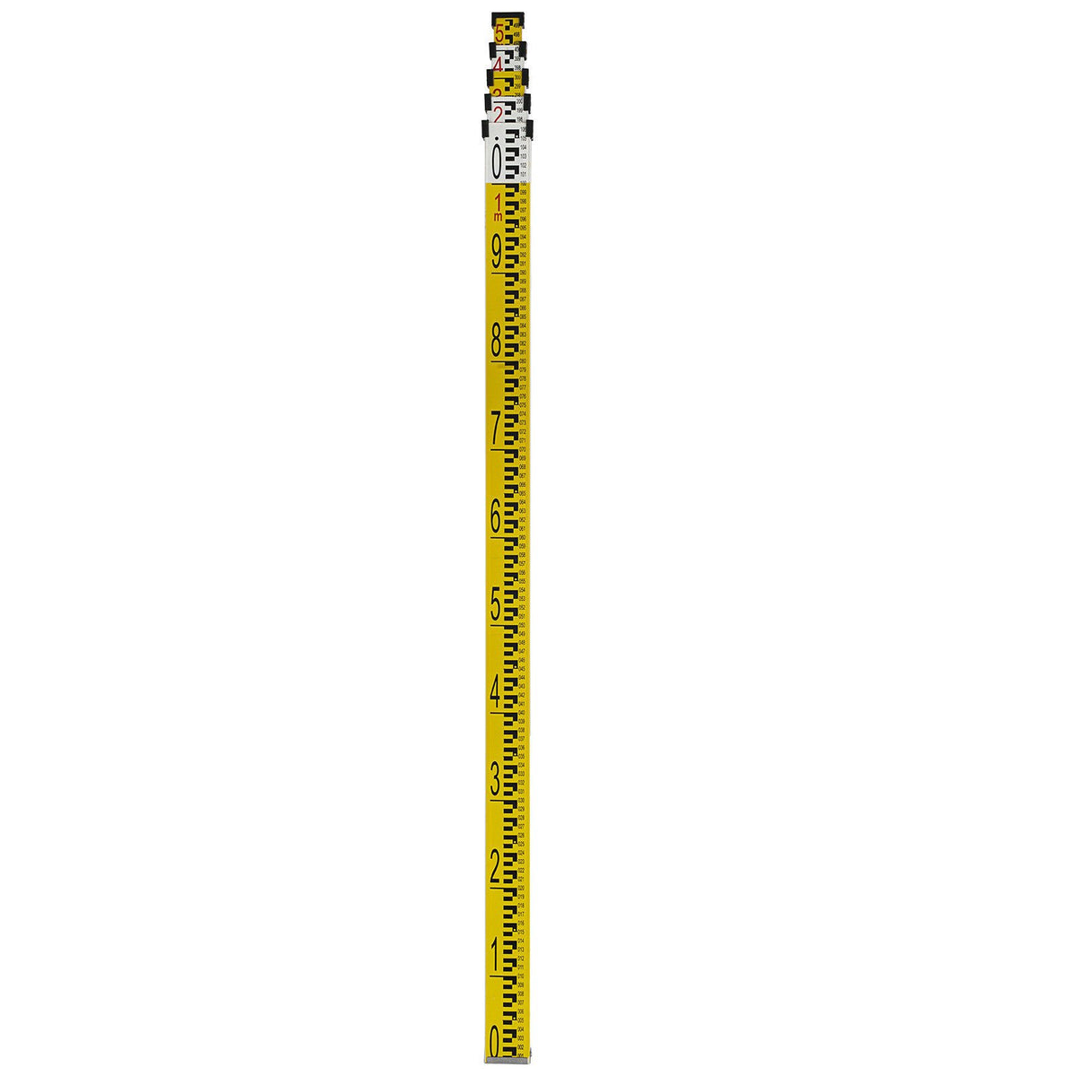 Vevor Super Combination 1.65m Aluminum Tripod + 5m Staff For Rotary Laser Leveltop