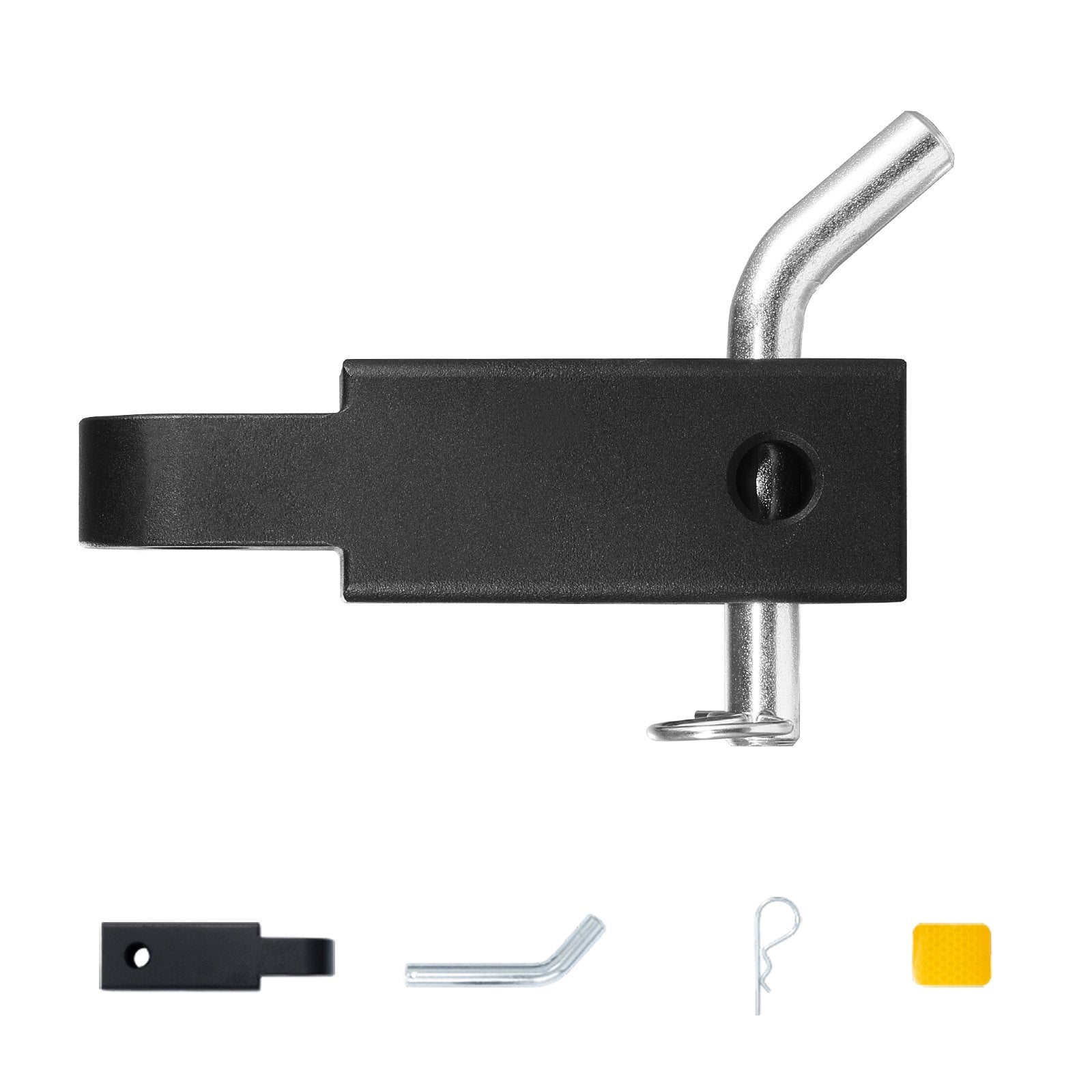 VEVOR 50mm Trailer Shackle Hitch Receiver Heavy Duty Tow Recovery for Truck Jeep