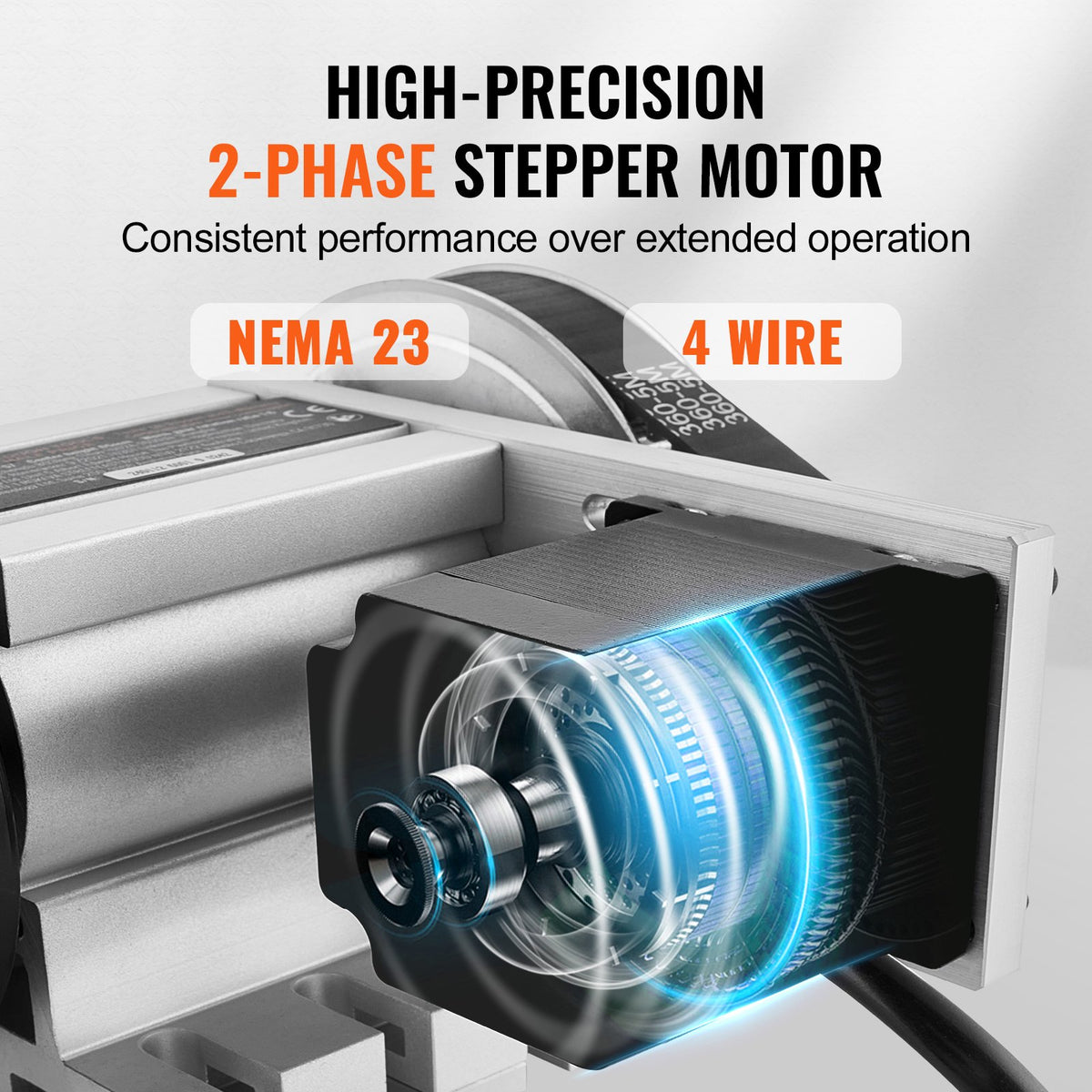 VEVOR Dividing Head, K11-100mm 3-Jaw Chuck, CNC Router Milling Machine Rotational Axis 4th Axis A Axis Indexing Head, 65 mm Center Height MT2 Tailstock 6:1 Gear Ratio, Universal for Engraving