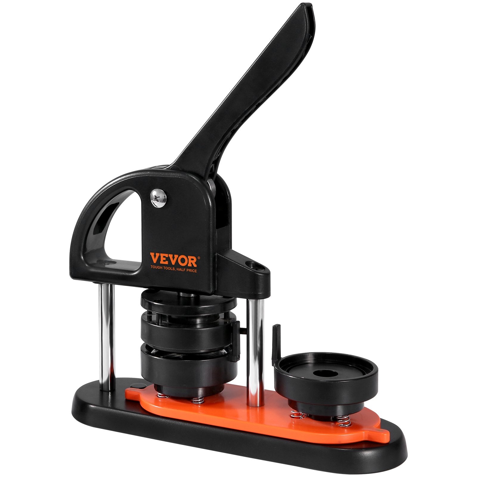 VEVOR Button Maker Machine, 2.28 inch/58mm Pin Maker, Installation-Free Badge Punch Press Kit, Children DIY Gifts Button Making Supplies with 100pcs Button Parts, Circle Cutter, Magic Book