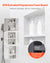 VEVOR Shower Niche 40.6 x 50.8 x 10.2 cm Recessed Wall Divider Shelf Bathroom