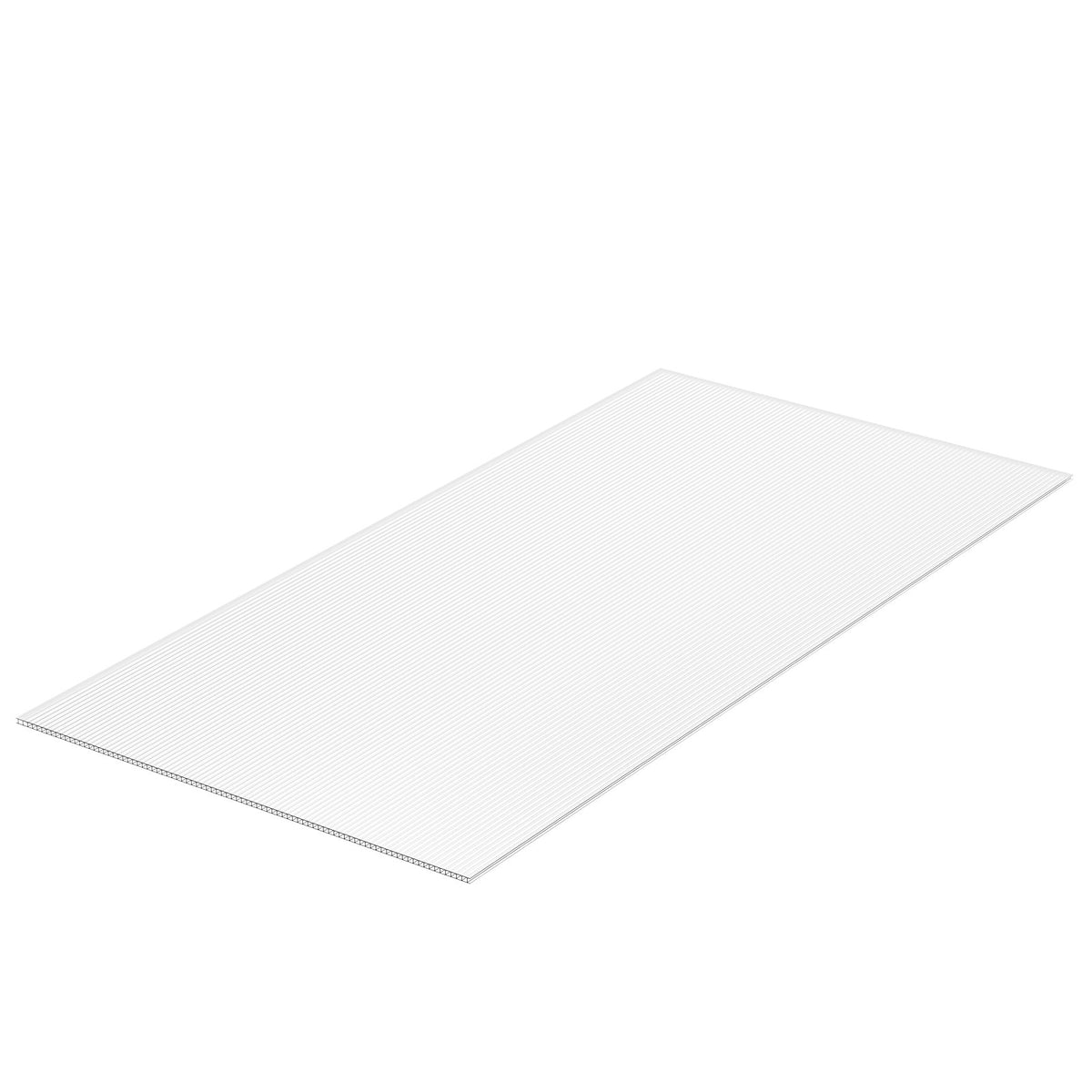 VEVOR 5 Pack Polycarbonate Greenhouse Panels 2' X 4' X 0.32'' Roof Sheets