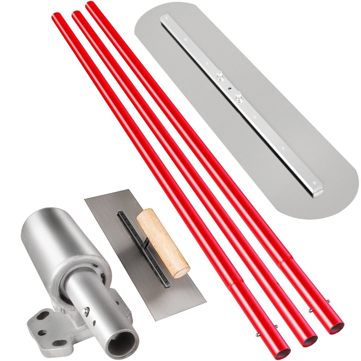 Vevor Bull Float Concrete Float 900x200mm Concrete Tool, Trowel Float Handle &amp; Bracket