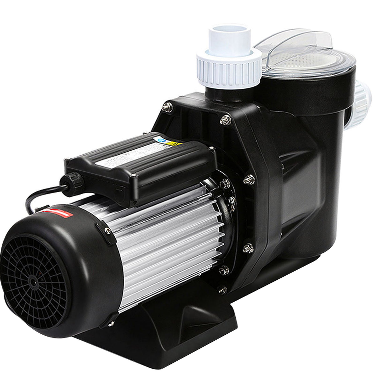 VEVOR Swimming Pool Filter Pump 2.5HP, 1850W Swimming Pool Pump 148GPM, Single Speed Filter for Spa Water Circulation Above Ground Apply Swimming Pool, Bathtub