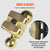 VEVOR Adjustable Trailer Hitch, 25.4 cm Drop & 21.59 cm Rise Hitch Ball Mount with 5.08 cm Receiver, Solid Tube, 6350 kgs GTW, 5.08 cm & 5.08-0.79 cm 45# Steel Tow Balls with Key Lock for Truck Towing