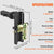 VEVOR Adjustable Trailer Hitch, 25.4 cm Drop & 21.59 cm Rise Hitch Ball Mount with 5.08 cm Receiver, Solid Tube, 6350 kgs GTW, 5.08 cm & 5.08-0.79 cm 45# Steel Tow Balls with Key Lock for Truck Towing