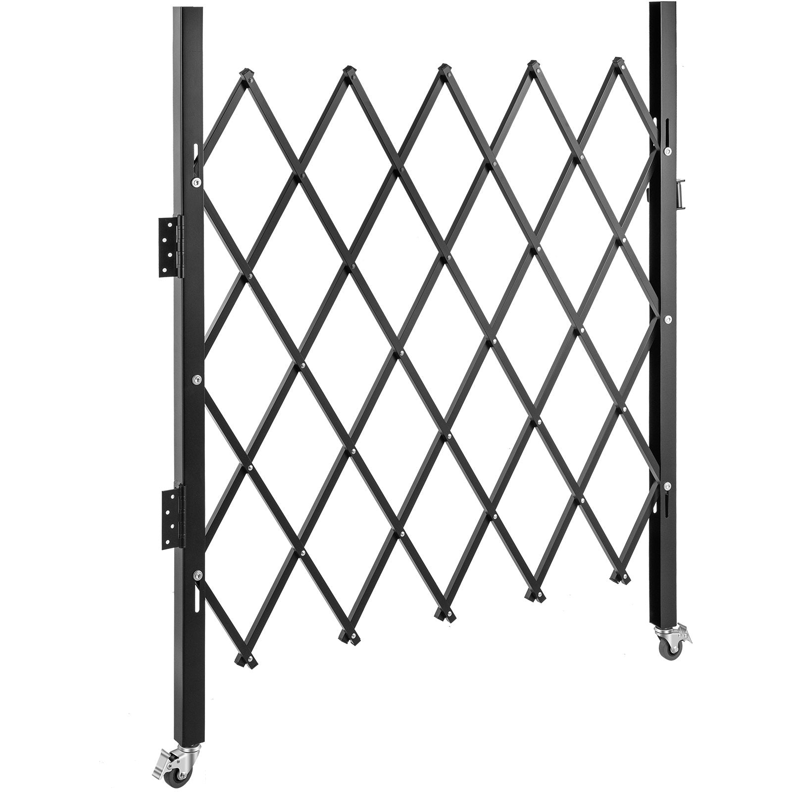 VEVOR Single Folding Security Gate Folding Door Gate 37"W x 48"H Scissor Gate