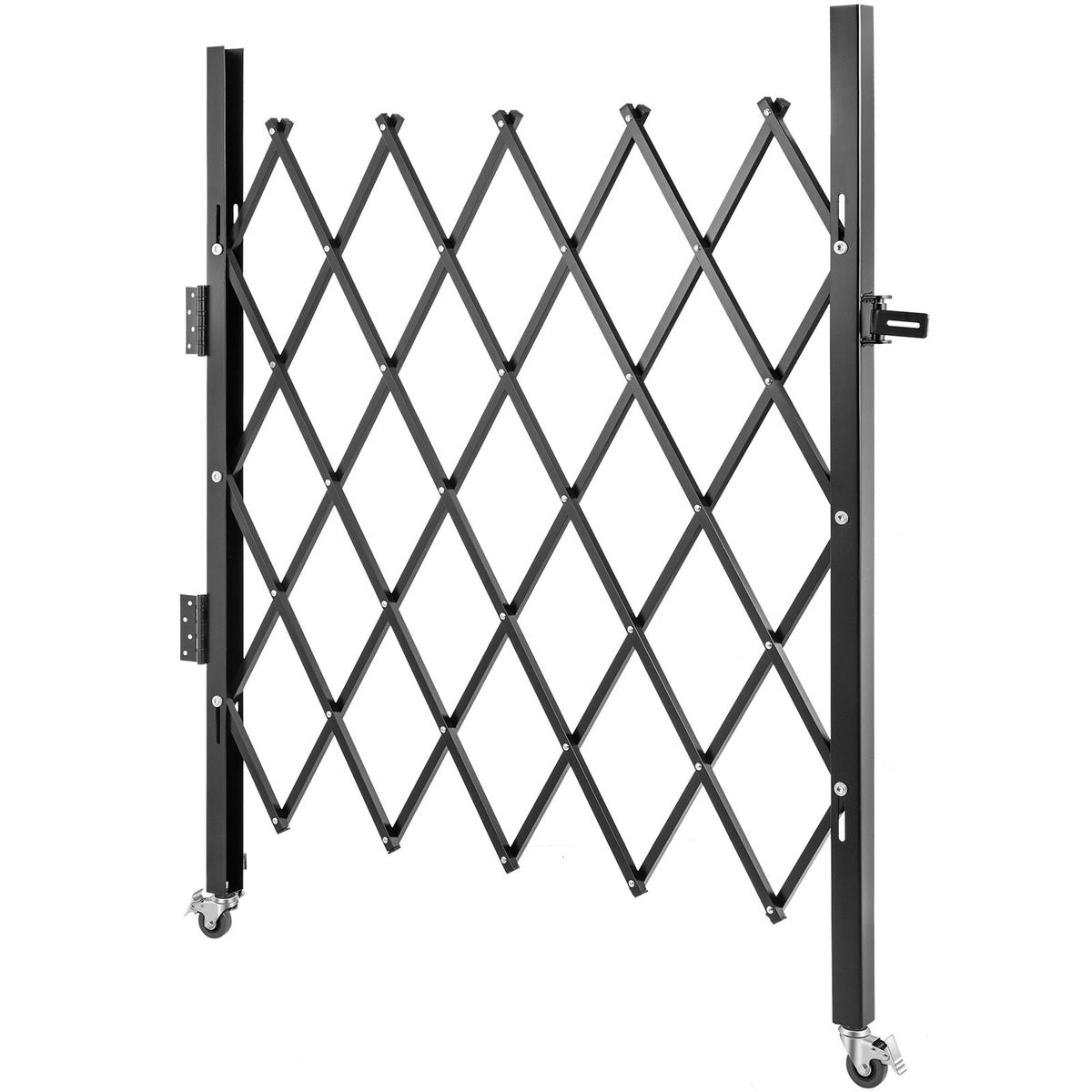 VEVOR Single Folding Security Gate Folding Door Gate 48"H x 66"W Scissor Gate