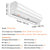 VEVOR 0.9m Commercial Indoor Air Curtain Super Power 2 Speeds 1528m³/h, UL Certified Wall Mounted Air Curtains for Doors, Indoor Over Door Fan with Heavy Duty Limit Switch, Easy-Install Unheated