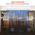 VEVOR 1.5m Commercial Indoor Air Curtain Super Power 2 Speeds 2547m³/h, UL Certified Wall Mounted Air Curtains for Doors, Indoor Over Door Fan with Heavy Duty Limit Switch, Easy-Install Unheated
