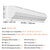 VEVOR 1.5m Commercial Indoor Air Curtain Super Power 2 Speeds 2547m³/h, UL Certified Wall Mounted Air Curtains for Doors, Indoor Over Door Fan with Heavy Duty Limit Switch, Easy-Install Unheated