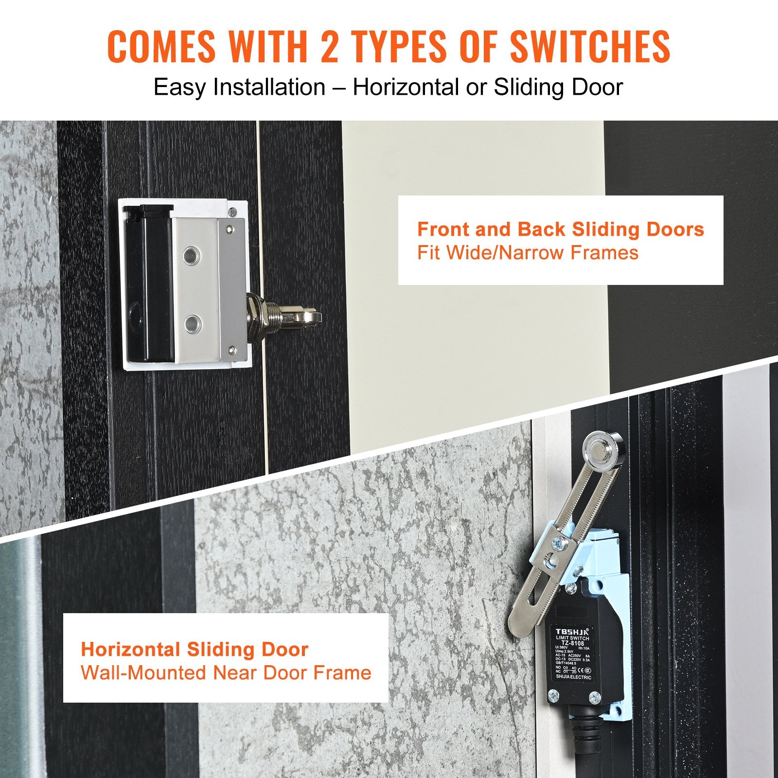 VEVOR 1.5m Commercial Indoor Air Curtain Super Power 2 Speeds 3566m³/h, UL Certified Wall Mounted Air Curtains for Doors, Indoor Over Door Fan with Heavy Duty Limit Switch, Easy-Install Unheated