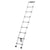 VEVOR Telescoping Extension Ladder 8.5FT One-button Retraction 375 LBS Capacity