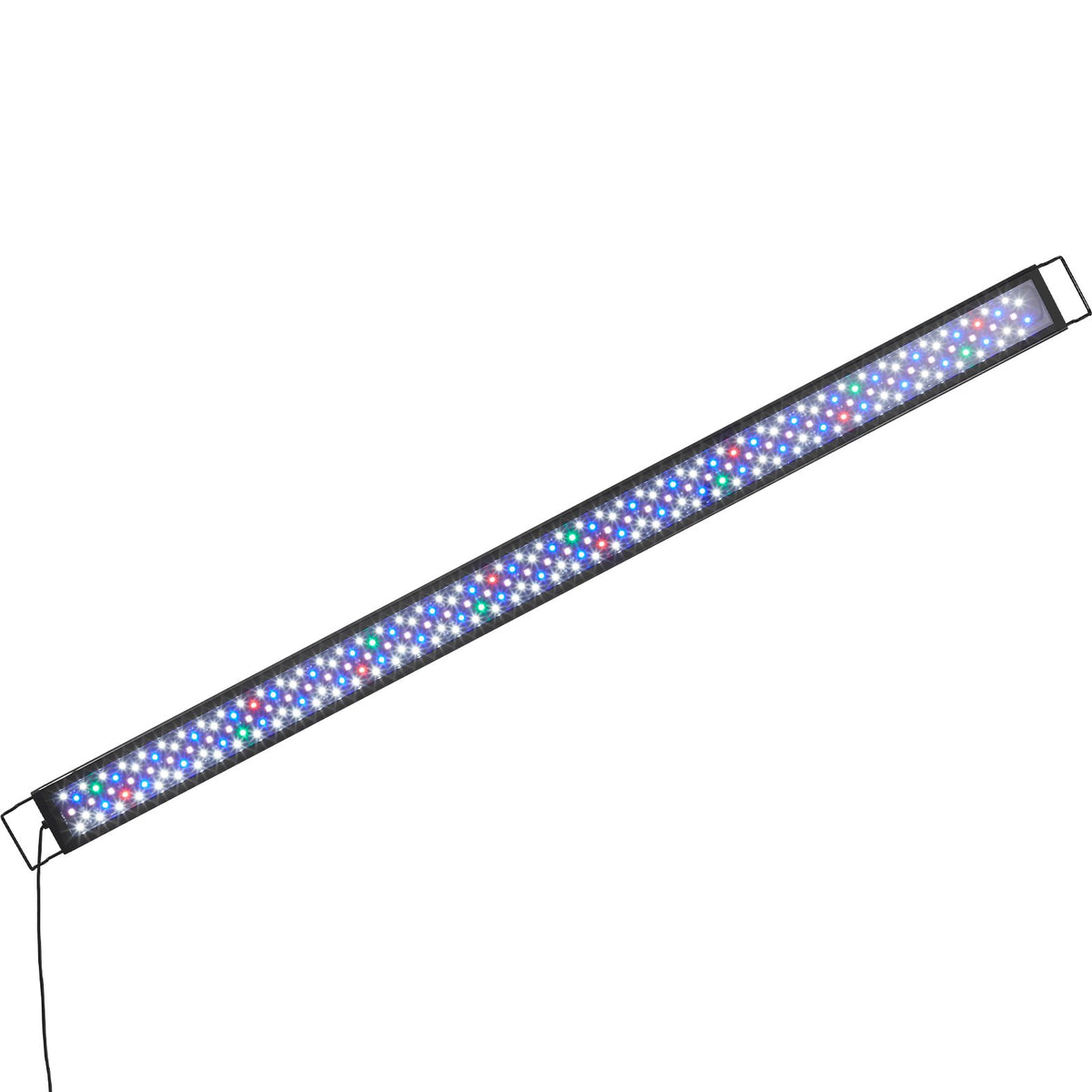 VEVOR Aquarium Light, 48W Full Spectrum Fish Tank Light with 24/7 Natural Mode, Adjustable Timer & 5-Level Brightness, with Aluminum Alloy Shell Extendable Brackets for 48"-54" Freshwater Planted Tank