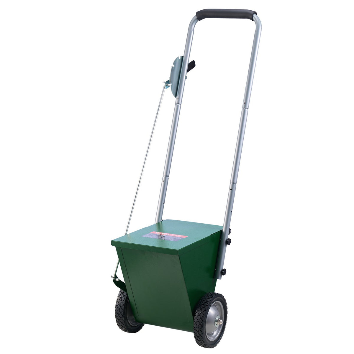 VEVOR Dry Line Marker 2-Wheel 50 or 100 mm Lines Heavy Duty Steel Chalker 11.3kg