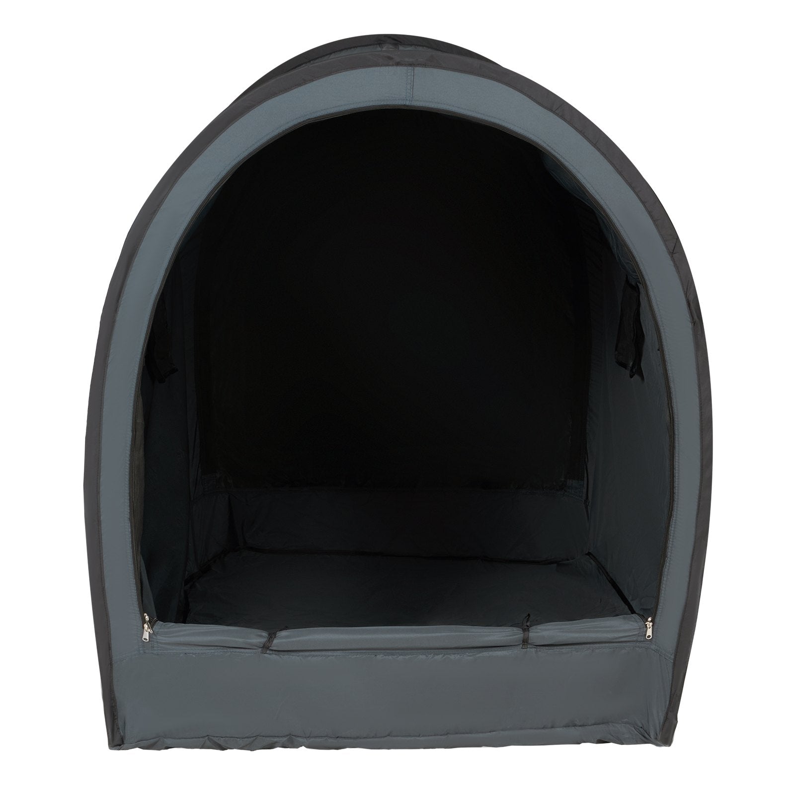 VEVOR Bed Tent, Pongee Fabric, 4 Doors Breathable Dream Tent with 7 mm Fiber Poles on Bed Privacy, Full Size Block out Light Sleeping Bed Canopy, Fit for Kids Playhouse and Adults Sleeping Tent