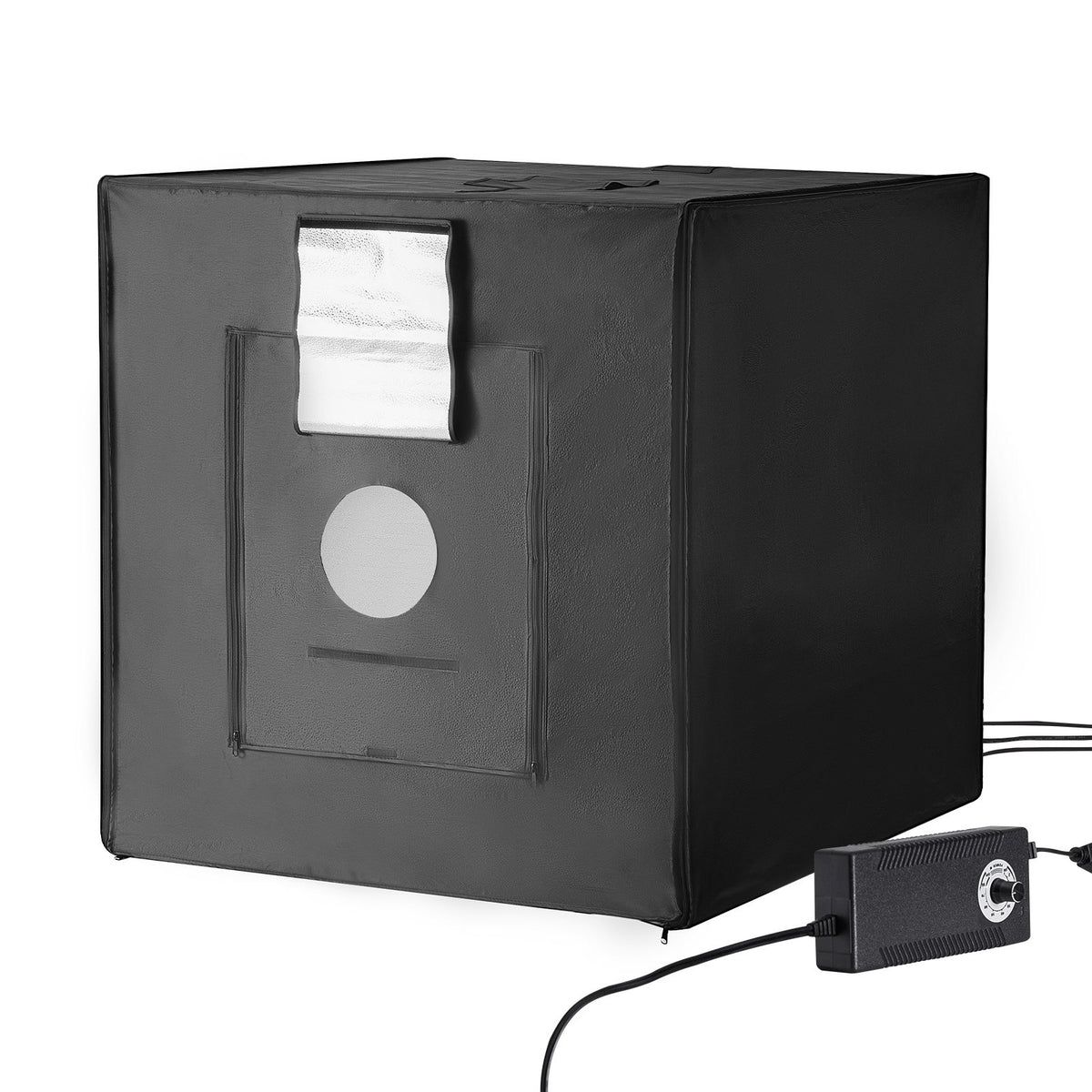 VEVOR Photo Studio Light Box 5600K with 210 LED Lights Power Adapter,100 x 100 x 100 cm