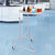 VEVOR Stainless Steel Lab Cart with Single Tray & 2 Silent Wheels for Lab Clinic