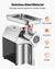 VEVOR Commercial Electric Meat Grinder 9.2 Lbs/Min Sausage Stuffer Maker Kitchen