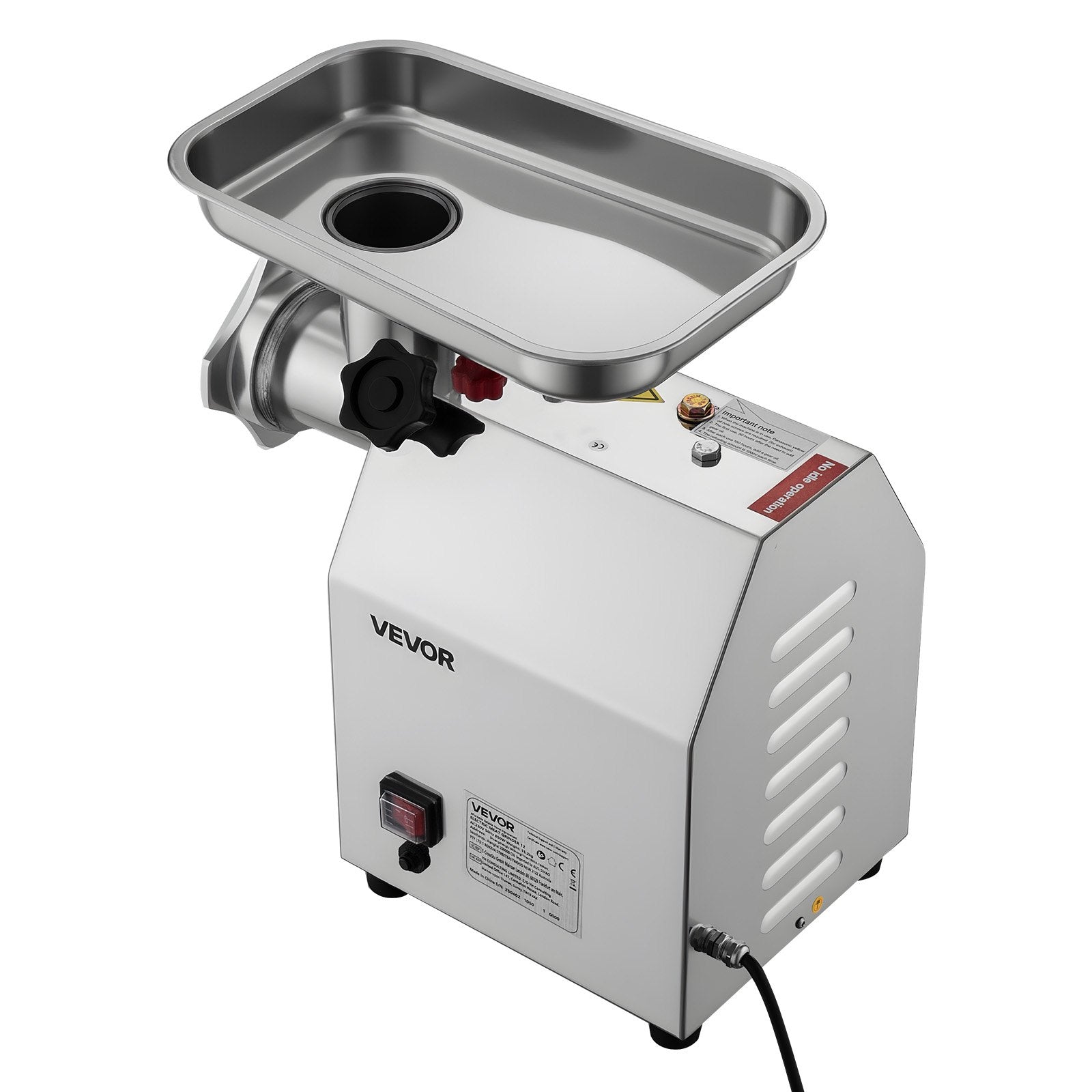 VEVOR Commercial Electric Meat Grinder 5.5 Lbs/Min Sausage Stuffer Maker Kitchen