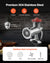 VEVOR Heavy Duty Meat Grinder Manual Sausage Filler Stainless Steel with Clamp