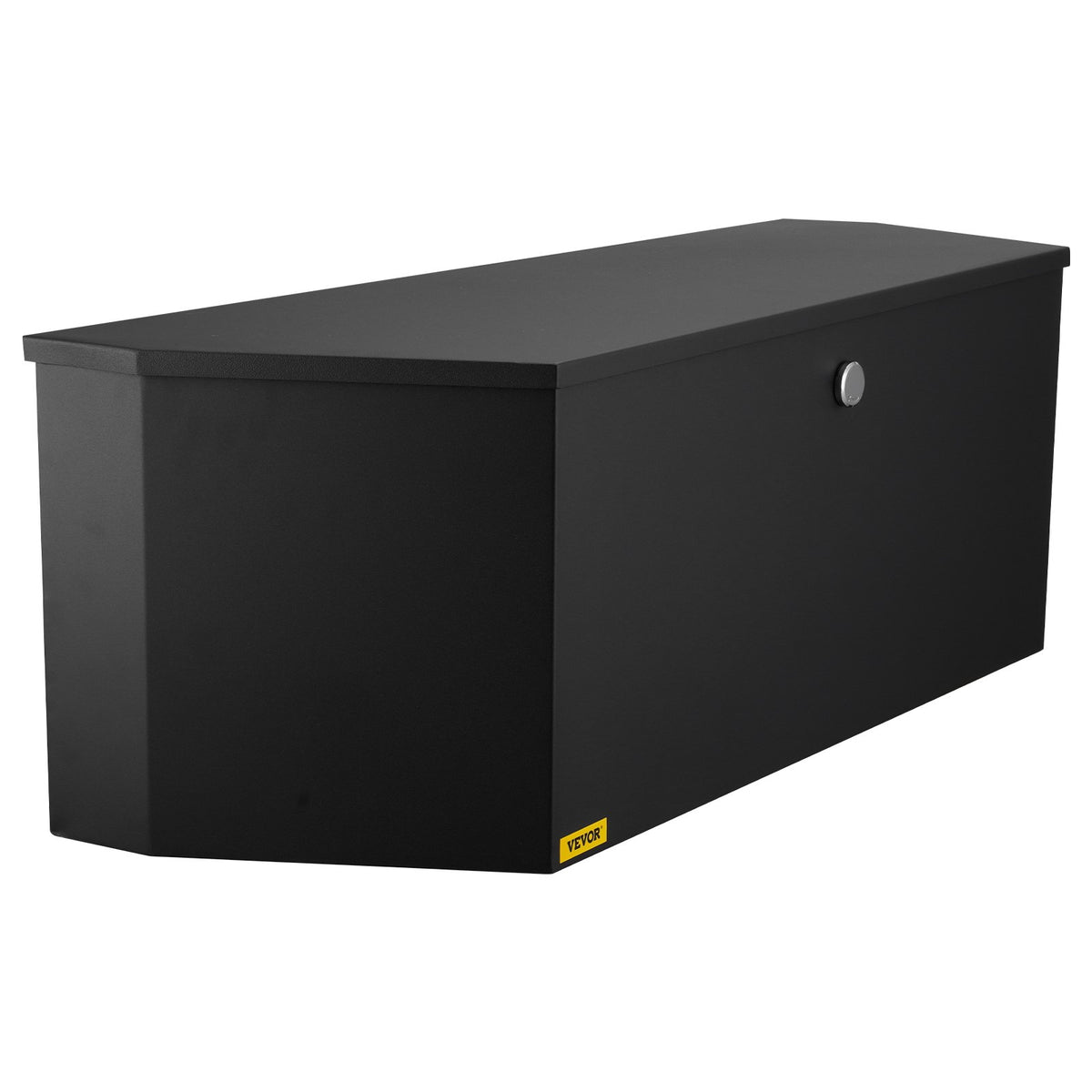 VEVOR Trailer Tongue Box, Carbon Steel Tongue Box Tool Chest, Heavy Duty Trailer Box Storage with Lock and Keys, Utility Trailer Tongue Tool Box for Pickup Truck Bed, RV Trailer, 91.44cmx30.48 cmx30.4