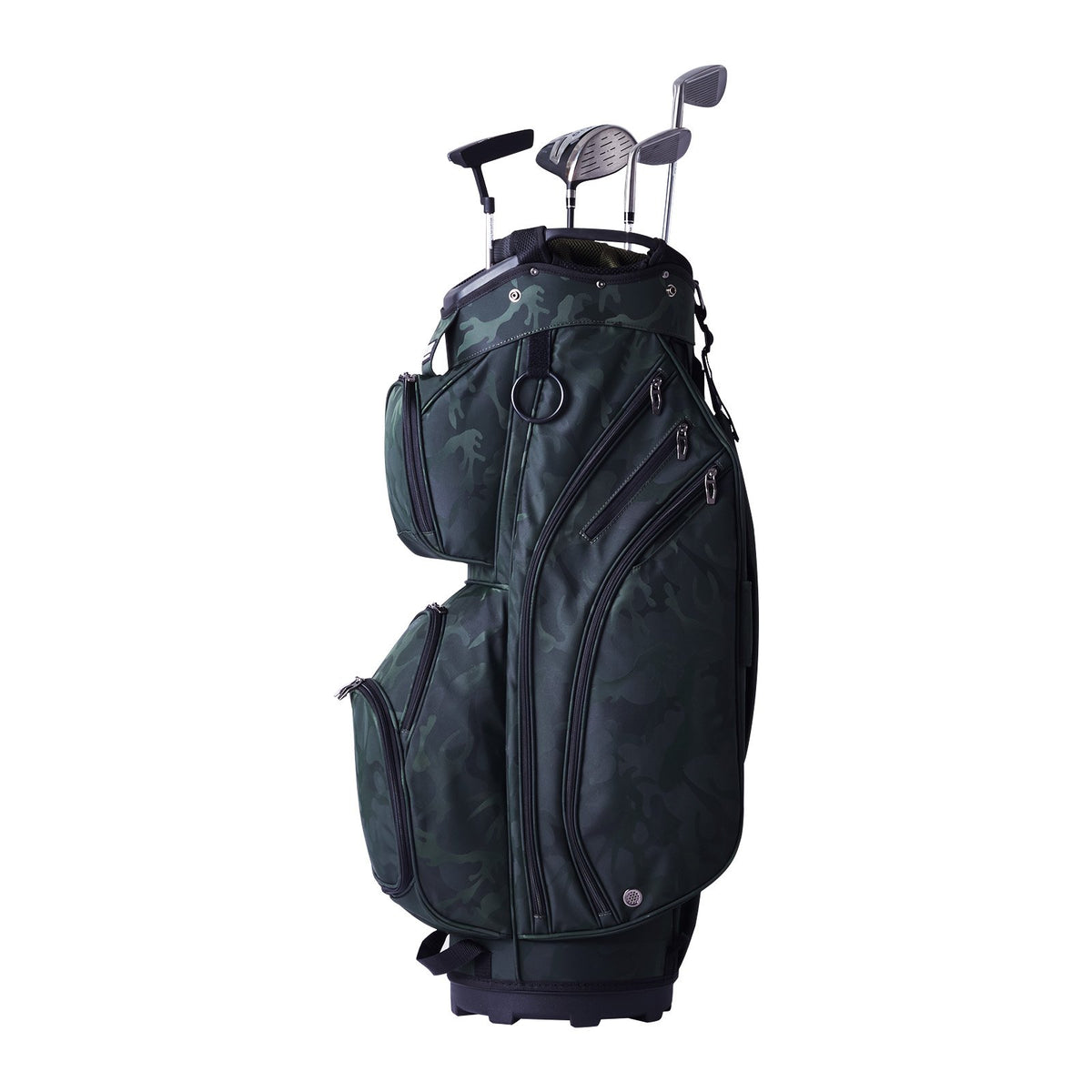 VEVOR Golf Cart Bag with 14 Way Organizer Divider Top, 36” 11 Pockets Premium Nylon Cart Bag, Durable Golf Bags with Handles &amp; Dust Cover &amp; Detachable Straps for Men &amp; Women, Army Green