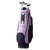 VEVOR Golf Cart Bag with 14 Way Organizer Divider Top, 36” Multiple Pockets Premium Cart Bag, Durable Golf Bags with Handles & Dust Cover & Detachable Strap for Men & Women, Black Purple