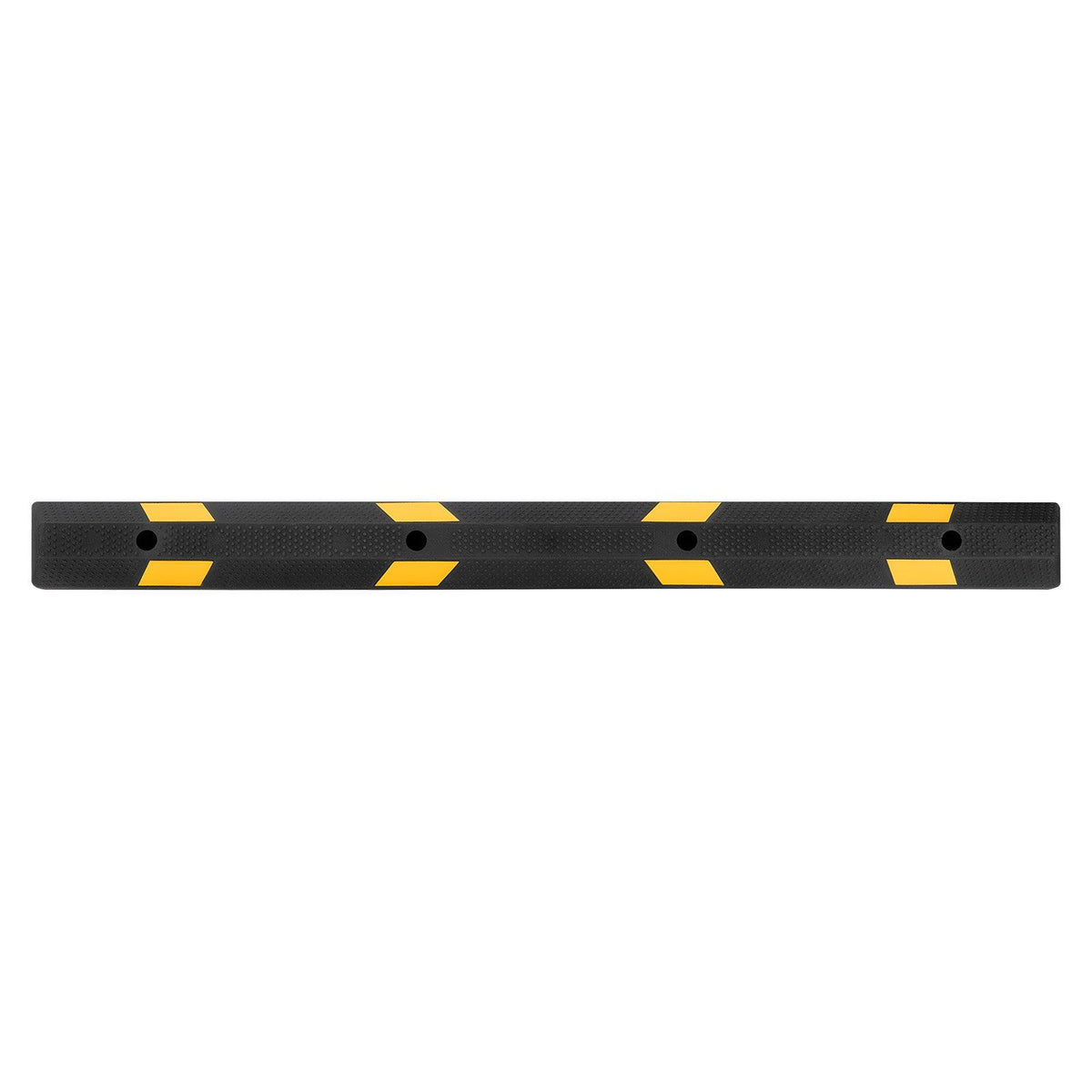 Parking Stopper, 1840 mm Heavy Duty Parking Aid for Garage, Rubber Curb Garage Floor Stopper with Reflective Strips, Vehicles Gadgets for Cars Vans Trucks Tire Wheel Guide Block Stops Bumpers