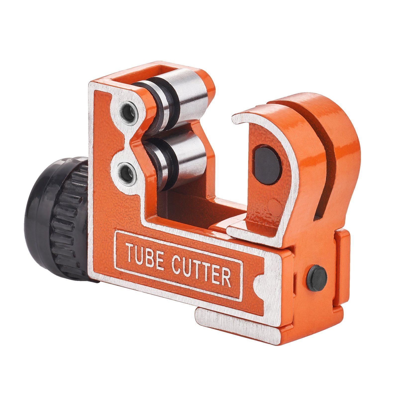 Mini Tubing Cutter, 1/8" - 1-1/8" O.D. Mini Copper Pipe Cutter, Heavy Duty Compact Tube Cutter Tool with High-Speed SKD Blade for Copper, Aluminum, Galvanized, Plastic Pipes