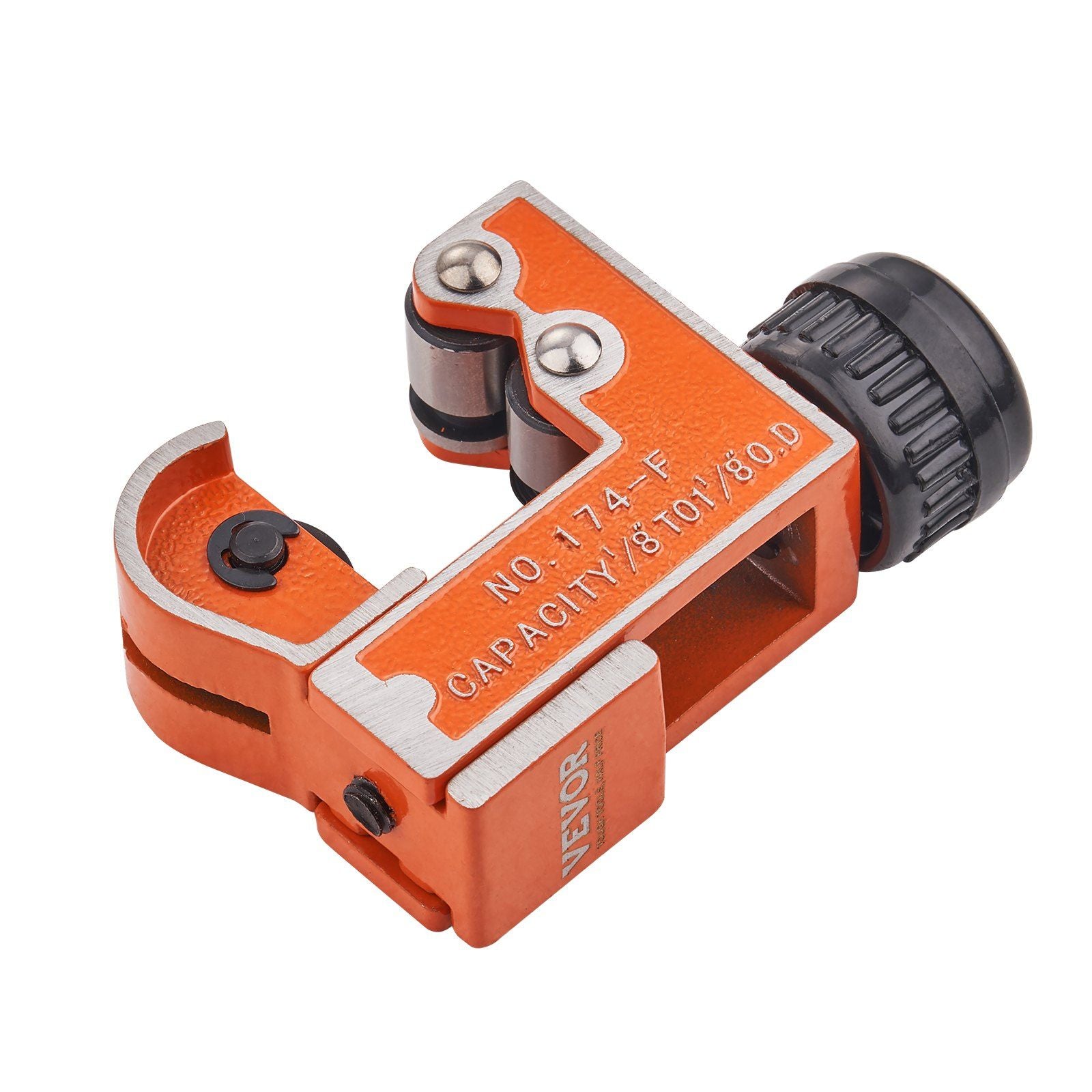 Mini Tubing Cutter, 1/8" - 1-1/8" O.D. Mini Copper Pipe Cutter, Heavy Duty Compact Tube Cutter Tool with High-Speed SKD Blade for Copper, Aluminum, Galvanized, Plastic Pipes