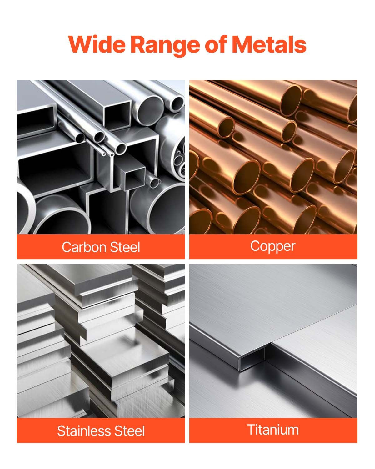 VEVOR TIG Welder 4-In-1 Welding Machine Pulse MMA Lift STICK IGBT Inverter LED