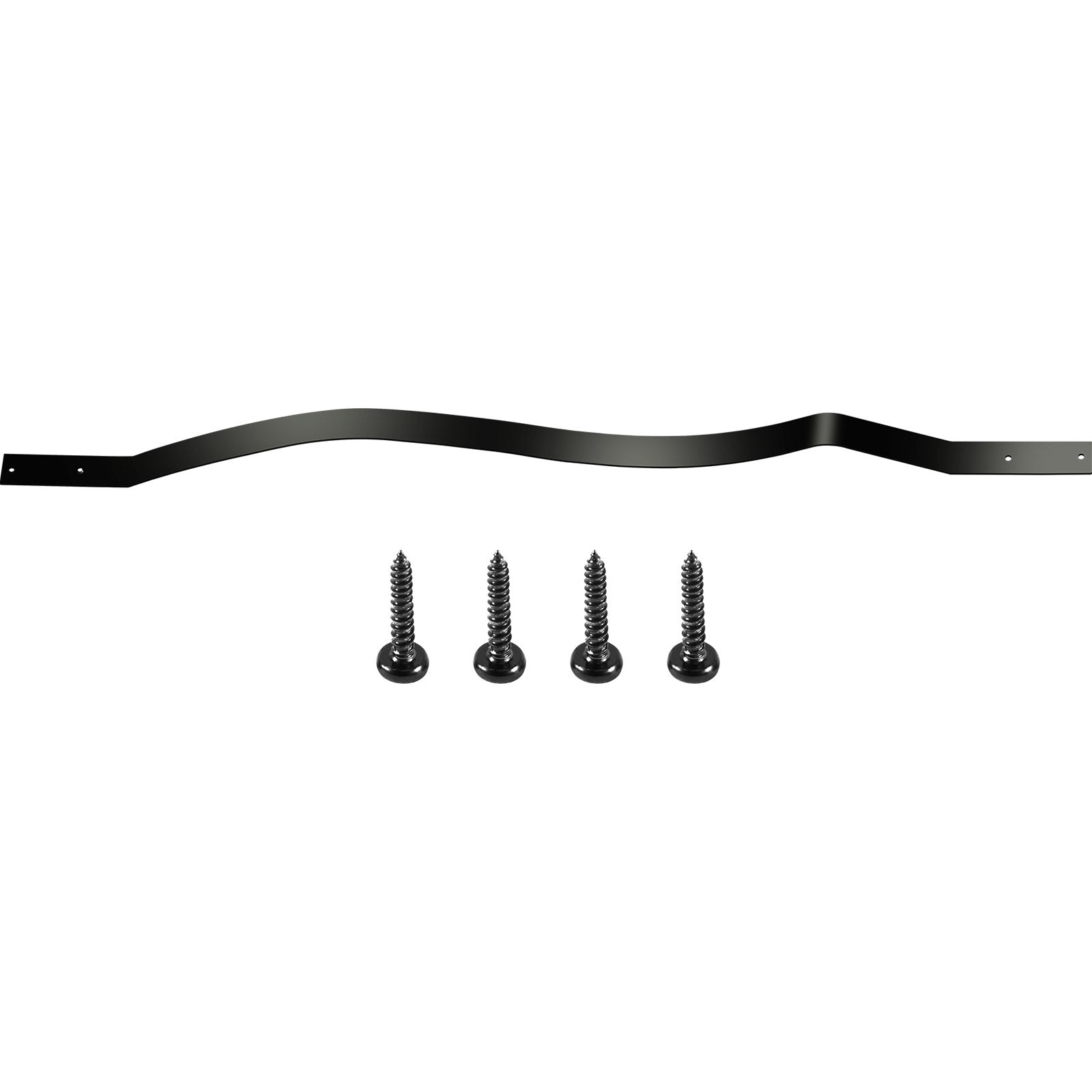 VEVOR Deck Balusters, 51 Pack Metal Deck Spindles, 32.25\"x1\" Staircase Baluster with Screws, Iron Deck Railing for Wood and Composite Deck, Stylish Baluster for Outdoor Stair Deck Porch