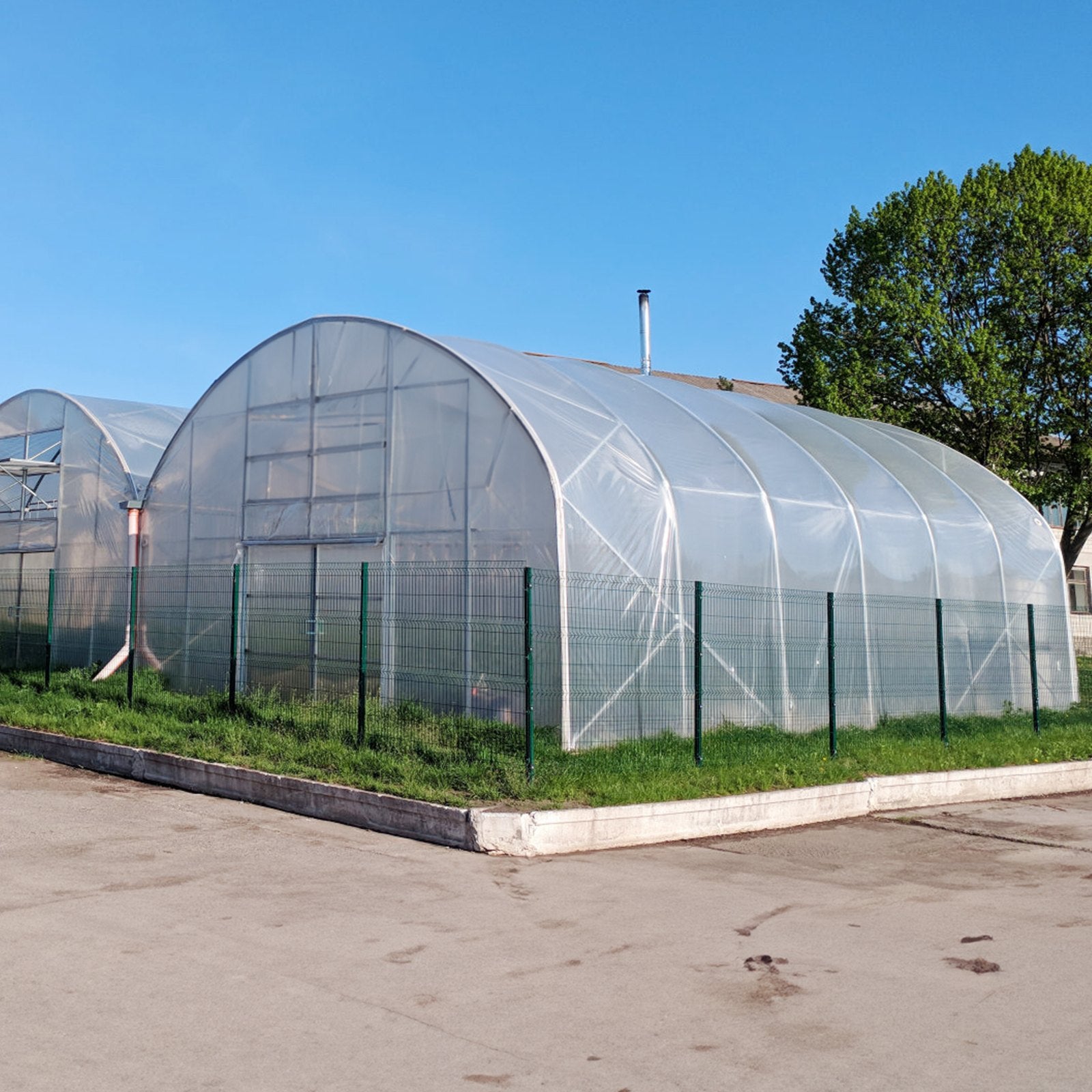 VEVOR Greenhouse Plastic Sheeting 10 x 40 ft 6Mil Clear Polyethylene Film
