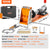 VEVOR Pocket Hole Jig Kit, 34 Pcs Pocket Hole Jig System with C-clamp,  Fixture, Step Drills, Wrenches, Drill Stop Rings, Square Drive Bits, Toolbox, for DIY Carpentry Projects, Adjustable