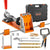 VEVOR Pocket Hole Jig Kit, 34 Pcs Pocket Hole Jig System with C-clamp,  Fixture, Step Drills, Wrenches, Drill Stop Rings, Square Drive Bits, Toolbox, for DIY Carpentry Projects, Adjustable