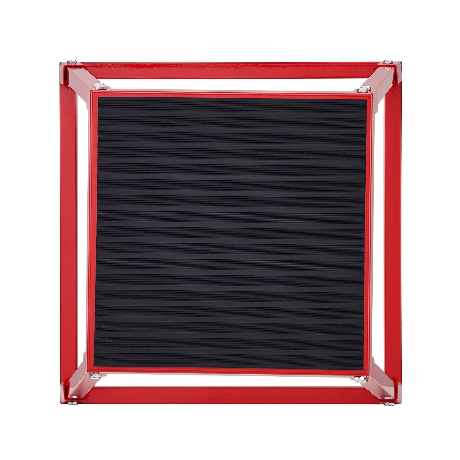 VEVOR Plyometric Jump Boxes, 12/18/24 Inch Plyo Box, Platform and Jumping Agility Box, Anti-Slip Fitness Exercise Step Up Box Set for Home Gym Training, Conditioning Strength Training, Red