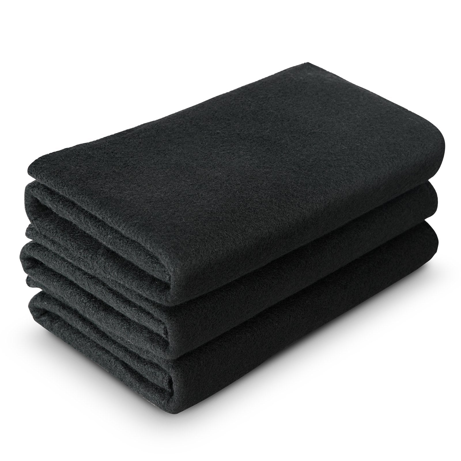 VEVOR Carbon Felt Welding Blanket 4 Pack, 37" x 36" Flame Retardant Welding Blanket, Up To 1800°F Heat Resistant Blanket Set, Cuttable Carbon Fiber Fire Retardant Insulation Welding Mat Pad
