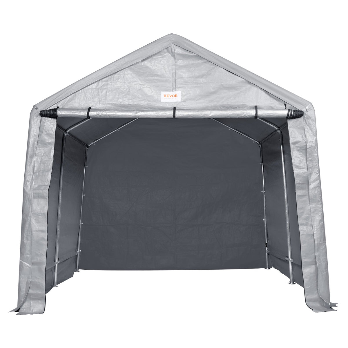 VEVOR Protable Stotage Shelter Garage Stotage Shed 7 x 12 x 7.36ft & Zipper Door