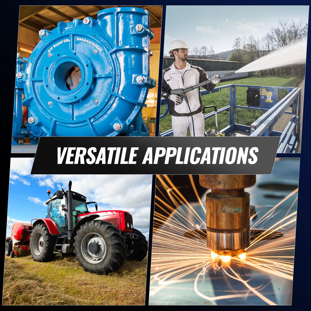 VEVOR 1.5KW Electric Motor 1400 rpm, AC 220~240V 9.85A, 90L, B3 Frame, Air Compressor Motor Single Phase, 24mm Keyed Shaft, CW/CCW Rotation for Agricultural Machinery and General Equipment