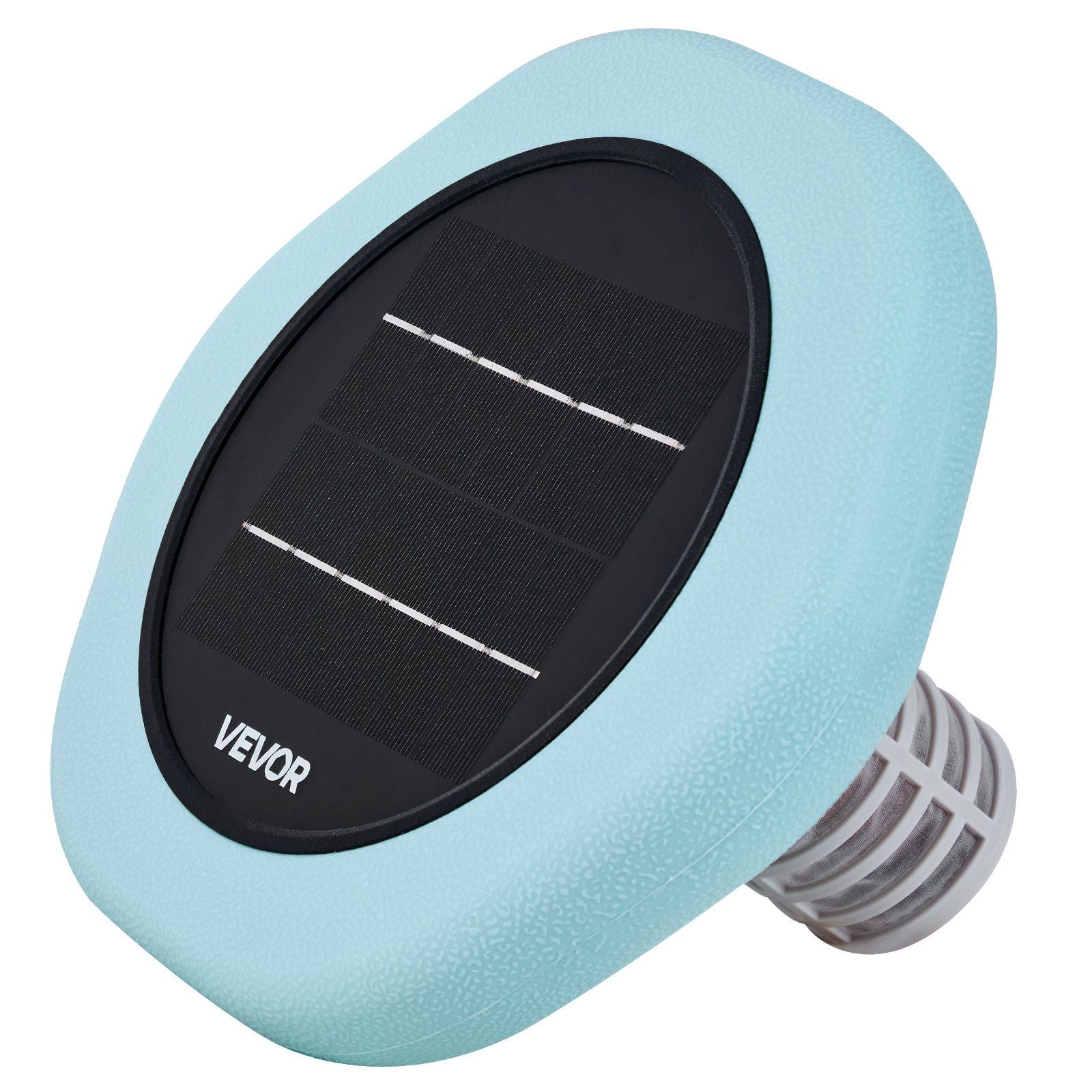 Solar Pool Ionizer, Hexagon Copper Pool Ionizer Up to 170343 L, Floating Automatic Water Cleaner and Purifier, Chlorine Free Water, with Copper Anode, Spring, Brush and Filter for Pools & Spas