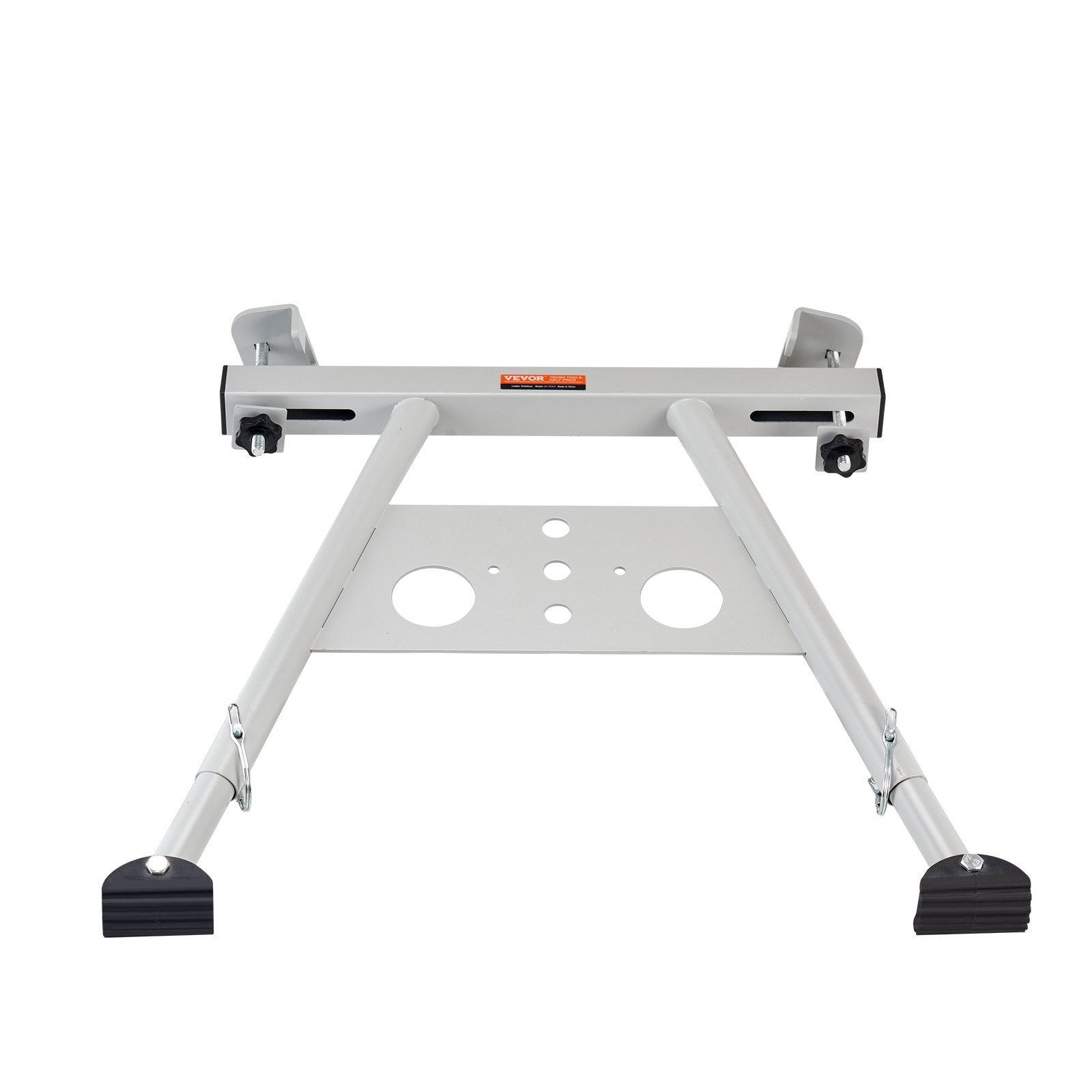 VEVOR Ladder Stabilizer, Adjustable Feet Extension Ladder Standoff, Heavy Duty Wall Ladder Accessories for Roof Gutter, Easy to Use & Wide Adaptability & Anti-slip Rubber Feet, 330 lbs Weight Rating