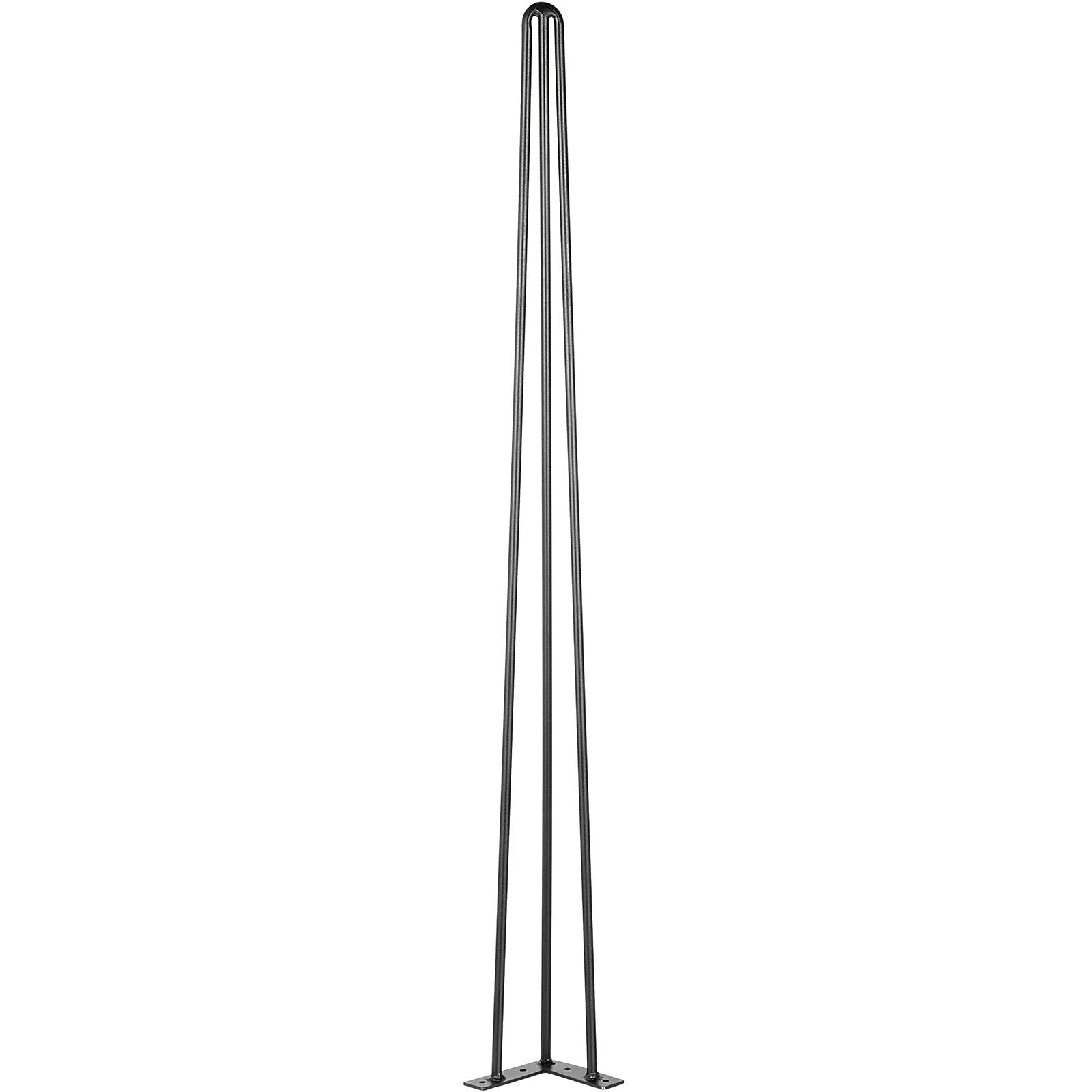 VEVOR Hairpin Table Legs 36 inch, Set of 4 DIY Desk Table Legs 3 Rods Heavy Duty
